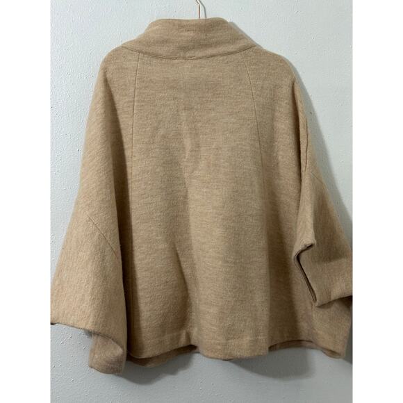 Moth by Anthropologie cape coat M 100% wool - Picture 1 of 10